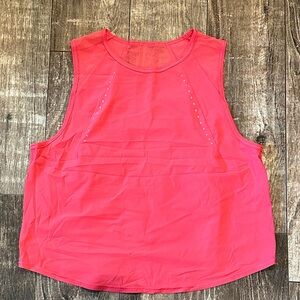 Lululemon Sculpt Cropped Tank Top